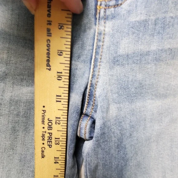 Soft Surroundings Jeans Womens Size 10p Skinny Ankle Glitter Stripes On Sides - Picture 11 of 11